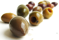 Olives: http://www.flickr.com/photos/53611153@N00/1604074268 Olives make simple, but flavorful tapas.