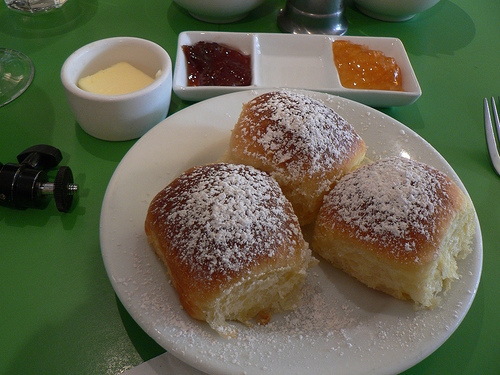 Brioche: Traditional breakfast treat for Italians.