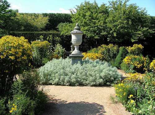 An English garden...