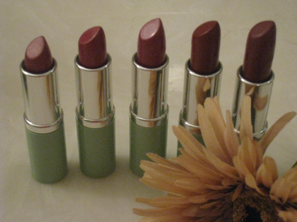The average women owns five shades of lipstick.