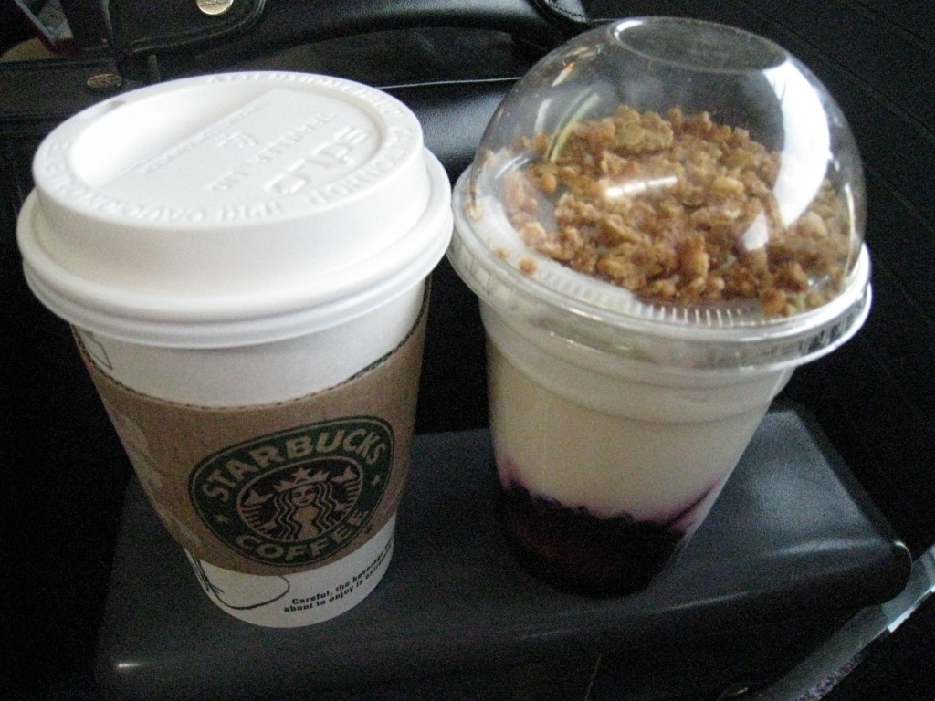 Breakast San Antonio Yeah! A business expensed breakfast at Starbucks!