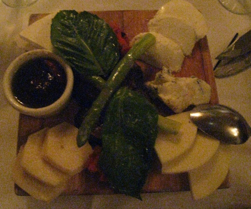 Harry Caray's Antipasto Cheese Salad: Much better than the picture alludes...
