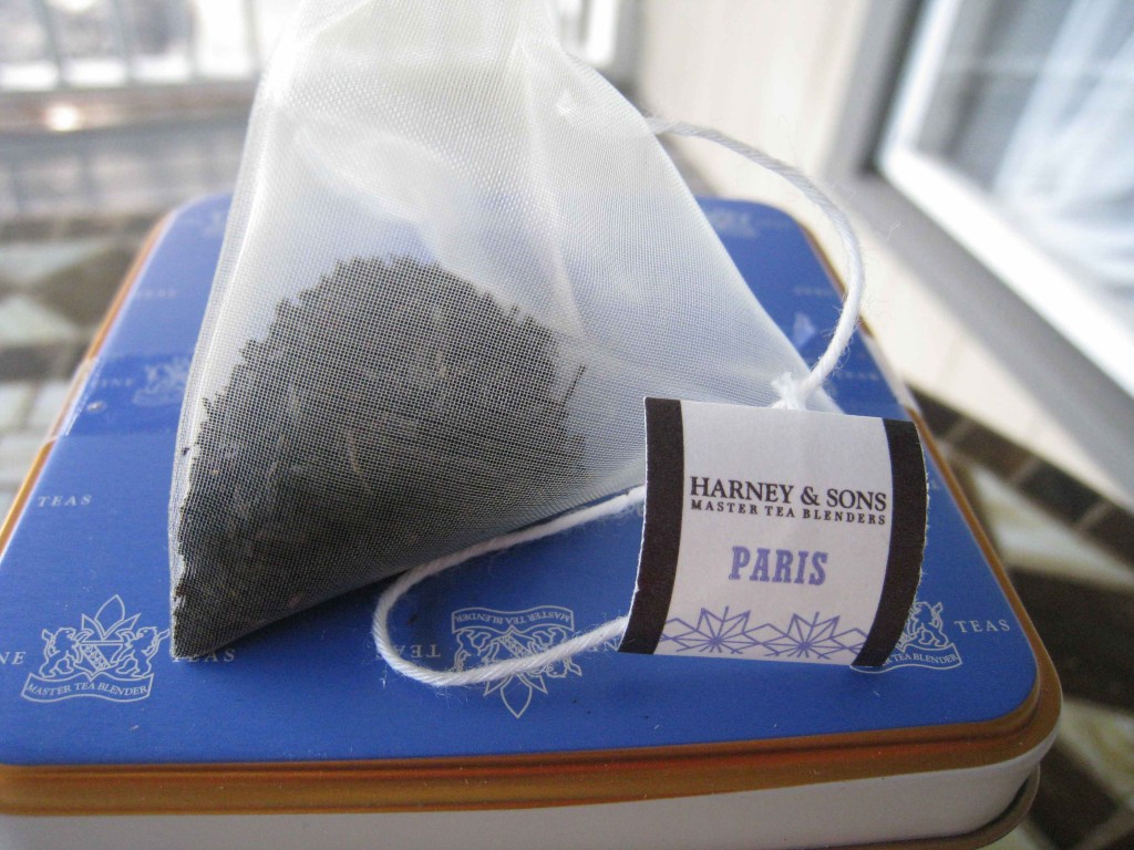 The tea sachet is almost too beautiful to use!