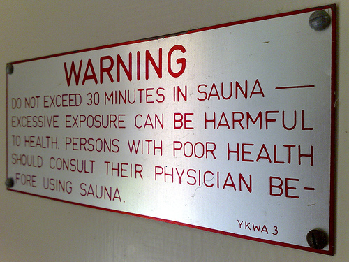 The health benefits of the sauna remain unclear.