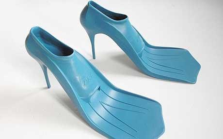 HIgh Heel Flippers Photo: courtesy of National Pictures and Telegraph UK