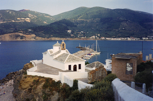 Mama Mia the movie was partly filed on Skopelos, an island in Greece.