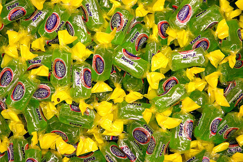 Jolly rancher: www.flickr.com/photos/51035555243@N01/23184775
