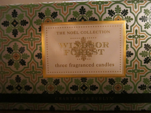 Crabtree & Evelyn Windsor Forest Candles