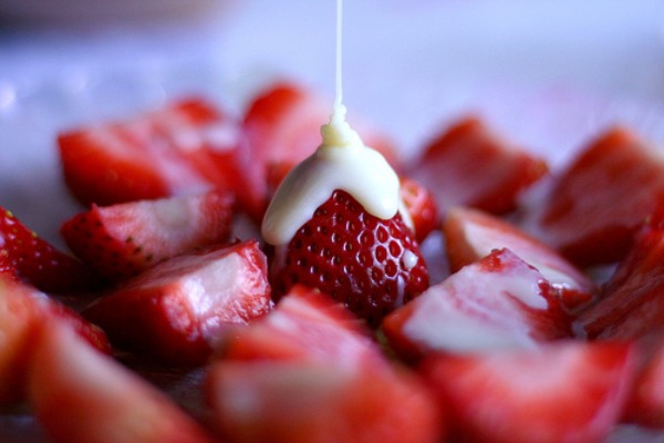 6.30.11 strawberries and cream