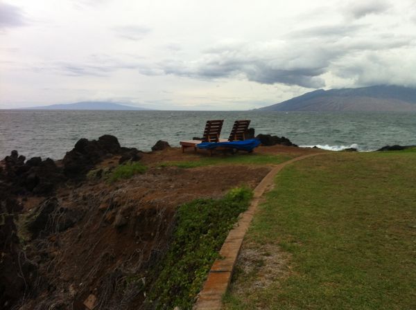 Cliffside chairs for two