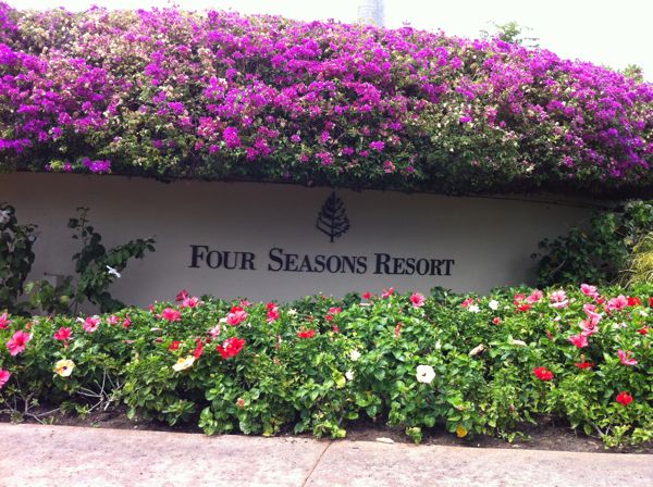 Four Seasons Sign