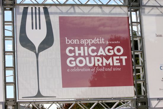Chicago Gourmet 2012 Sign